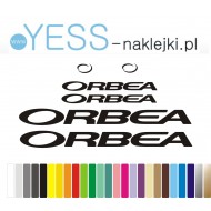 ORBEA naklejki zastępcze na rower damski, rower męski, gravel, górski, mtb, szosowy, trekkingowy, miejski - YESS Naklejki