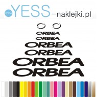 ORBEA naklejki zastępcze na rower damski, rower męski, gravel, górski, mtb, szosowy, trekkingowy, miejski - YESS Naklejki