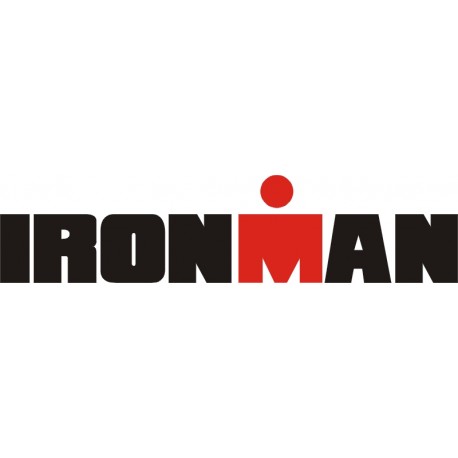 IRONMAN  naklejka tuningowa na kask motocykl rower  - YESS Naklejki