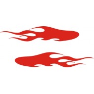 Płomienie Ognie Ogień naklejki tuningowe na motocykl / skuter / rower / quad / kask / TUNING 4x4 Motoryzacja - YESS Naklejki