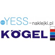  KOGEL naklejka naczepa tir wywrotka  YESS Naklejki