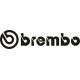 Brembo naklejki tuningowe  YESS Naklejki