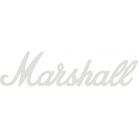 MARSHALL naklejka  kolumna Głośnik  combo Wzmacniacz do gitary - YESS Naklejki
