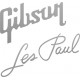 GIBSON LOGO Les Paul naklejki na gryf, naklejki na gitarę, naklejki na główkę gitary - YESS Naklejki