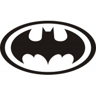 Nietoperze Batman Marvel naklejki na kask na rower dziecięcy dla chłopca - YESS Naklejki