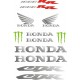 HONDA CBR CB  1000RR naklejki tuningowe na motocykl YESS Naklejki