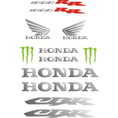 HONDA CBR CB  1000RR naklejki tuningowe na motocykl YESS Naklejki