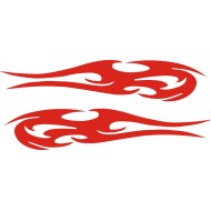 Tribale Płomienie Ognie Ogień Tribal (tatuaż) naklejki tuningowe na motocykl skuter rower quad kask YESS Naklejki