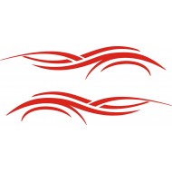Tribale Tribal (tatuaż) naklejki tuningowe na motocykl skuter rower quad kask YESS Naklejki