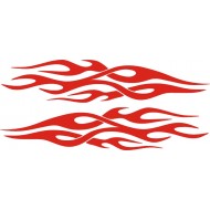 Tribale Płomienie Ognie Ogień Tribal (tatuaż) naklejki tuningowe na motocykl skuter rower quad  kask YESS Naklejki