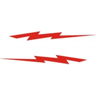 Tribale  Błyskawice Pioruny  Tribal (tatuaż)  naklejki tuningowe na motocykl skuter rower quad kask YESS Naklejki