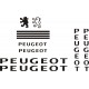 PEUGEOT naklejki zastępcze na rower damski, męski, gravel, górski, mtb, szosowy, trekkingowy, miejski - YESS Naklejki