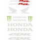 HONDA CBR CB  600RR naklejki tuningowe na motocykl YESS Naklejki