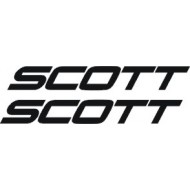 SCOTT naklejka na kask na widełki rower- YESS Naklejki