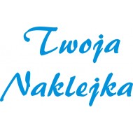 Twoja Naklejka Imię Dziecka Naklejki Imienne na kask rower hulajnoge YESS Naklejki