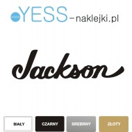 Jackson naklejki na gryf, naklejki na gitarę, naklejki na główkę gitary - YESS Naklejki