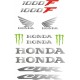 HONDA CBR CB  1000F naklejki tuningowe na motocykl YESS Naklejki