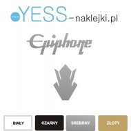 Epiphone  Korona  Crown  Hatch Custom Headstock Decal naklejki na gitarę, naklejki na główkę gitary - YESS Naklejki