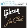 GIBSON  Les Paul  naklejka na gitarę