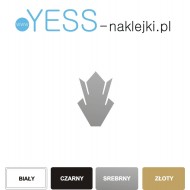  Korona Hatch Custom Headstock Decal naklejki na gitarę, naklejki na główkę gitary - YESS Naklejki