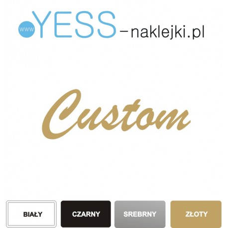  CUSTOM  naklejki na gryf, naklejki na gitarę, naklejki na główkę gitary - Sklep YESS Naklejki