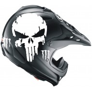 PUNISHER MONSTER ENERGY na kask motocykl quad samochód YESS Naklejki