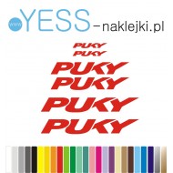 PUKY naklejki na rower dziecięcy, rower damski, rower męski, gravel, górski, mtb, szosowy, trekkingowy, miejski - YESS Naklejki