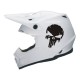 PUNISHER na kask motocykl quad YESS Naklejki