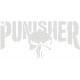 PUNISHER  Naklejki Samochód Jeep Honda Land Rover Nissan Suzuki Subaru Mitsubishi Quad tuning Jazda OFF ROAD 4x4