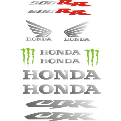 HONDA CBR CB  900RR naklejki tuningowe na motocykl YESS Naklejki