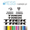 TREK SHIMAN0 naklejki zastępcze na rower damski, męski, gravel, górski, mtb, szosowy, trekkingowy, miejski - YESS Naklejki