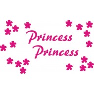Princess + Kwiatki 20szt