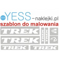 TREK szablon do malowania naklejki na rower na rower damski, męski, gravel, górski, mtb, szosowy, trekkingowy, crossowy