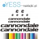 CANNONDALE naklejki zastępcze na rower damski, męski, gravel, górski, mtb, szosowy, trekkingowy, miejski - YESS Naklejki