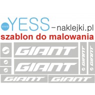 GIANT szablon do malowania naklejki na rower - YESS Naklejki