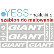 GIANT szablon do malowania naklejki na rower - YESS Naklejki