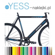  SPECIALIZED S-WORKS FSR naklejki tuningowe zastępcze na rower damski, męski, gravel, górski, mtb, szosowy - YESS Naklejki