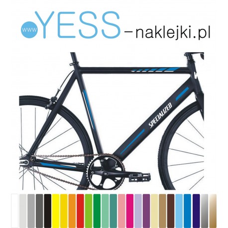  SPECIALIZED S-WORKS FSR naklejki tuningowe zastępcze na rower damski, męski, gravel, górski, mtb, szosowy - YESS Naklejki