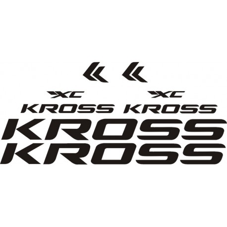 KROSS  naklejki zastępcze na rower górski mtb,rower szosowy,rower trekkingowy,rower miejski,rower damski,rower męski