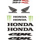 HONDA CBR CB  954RR naklejki tuningowe na motocykl YESS Naklejki