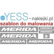  MERIDA  szablon do malowania naklejki na rower na rower damski, męski, gravel, górski, mtb, szosowy, trekkingowy, crossowy