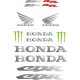 HONDA CBR CB  954RR naklejki tuningowe na motocykl YESS Naklejki