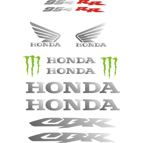 HONDA CBR CB  954RR naklejki tuningowe na motocykl YESS Naklejki