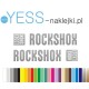 ROCK SHOX naklejki na amortyzator widelec YESS Naklejki