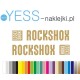 ROCK SHOX naklejki na amortyzator widelec YESS Naklejki