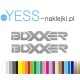 BOXXER  ROCK SHOX naklejki  zastępcze na amortyzator widelec  YESS Naklejki