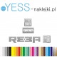 REBA ROCK SHOX naklejki zamienniki na amortyzator widelec  YESS Naklejki