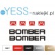 MARZOCCHI BOMBER naklejki na amortyzator widelec  - YESS Naklejki