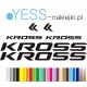 KROSS  naklejki zastępcze na rower damski, na rower męski, gravel, górski, mtb, szosowy, trekkingowy, miejski - YESS Naklejki