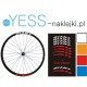 GIANT 10szt  tunungowe naklejki rower koła obręcz 26’ 27’ 28’ 29’ - YESS Naklejki